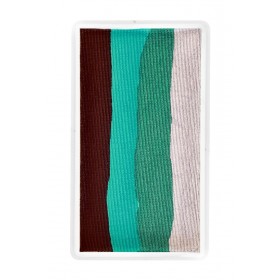 Splitcake Block 43323  28 gr.zwart/mint/m.groen/zilver 3